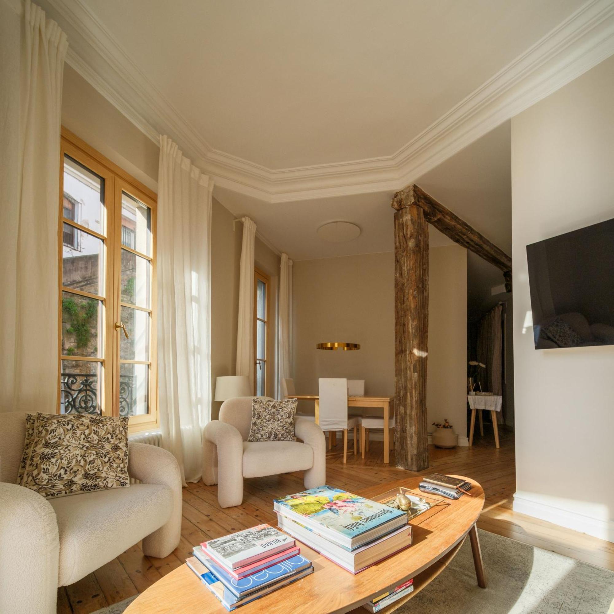 Monappart Cristo Historic Apartment With Parking Bilbao Eksteriør billede